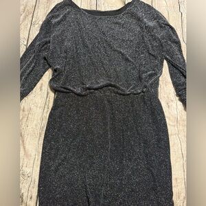 NWOT Shimmery metallic dress - New, Never worn. Pull-on style, stretchy